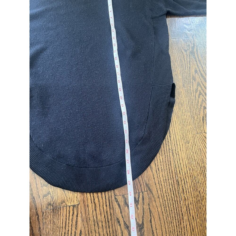 Express ribbed knit sweater women’s Sz. XS black - Picture 6 of 7
